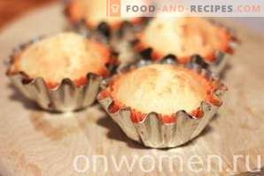 Muffins with cottage cheese