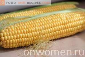Как да готвя царевица на кочан в тигана