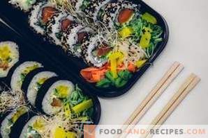 Каква е разликата между суши и ролки?