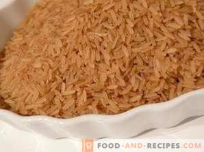 Кафяв ориз: ползите и вредите