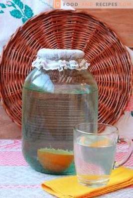 Как да навивам бреза сок с портокал
