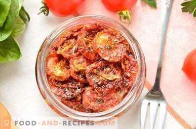 Сушени домати в домашни условия