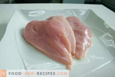 Какво да готвя от пилешки гърди за вечеря